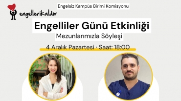 3 Aralık Dünya Engelliler Günü Etkinliği