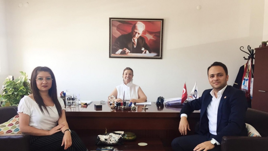 Dekanımız Prof. Dr. Sayın Neriman İnanç Makamında Ziyaret Edildi. Kayseri Valiliği İl Göç İdaresi Müdürlüğü Araştırma İstatistik ve Projeler Çalışma Grup Başkanlığı Tarafından Ziyaret Edildi