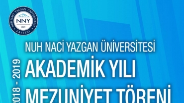 2018-2019 Akademik Yılı Mezuniyet Töreni